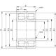 Precision Cylindrical Roller Bearings: SL0148 Series Cylindrical Roller Bearing SL014836