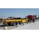 12 Locks Heavy Duty Semi Trailers / Cargo Container Trailer With 28 Tons Support Leg