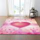 Love Contemporary Rugs For Living Room Bedroom 5x7 Anti Slip