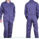Mens Summer Flame Retardant Insulated Coveralls Dark Blue TC Twill Midleweight