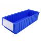 Warehouse Storage Essential Stackable Plastic Shelf Bin with Divider Solid Box Style