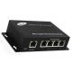 4 Port Gigabit Ethernet Network Switch  IPC Extender 250m VLAN CBIT Support