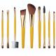 9 in 1 make up tools set  orange and yellow