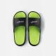 Kids OEM Green Textured Sole EVA Slide Sandal For Sport
