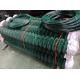 10 Gauge 2in Opening Green Chain Link Fence For Baseball Fields