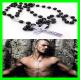 David Beckham Christian Virgin Mary Cross Necklace Pendant Fashion Brand Jewelry Rosary