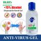 Alcohol Disposable Hand Sanitizer Hygienic Gel Instant Hand Sanitisers 50ml