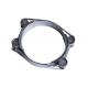 70-80 Mm & 75-85mm Double Bolts Heavy Duty Hose Clamp Stainless Steel 304