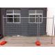 2100mm x 2400mm Melbourne temporary fencing standard OD 32 x 2.00 temp fence panels