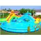Commercial Octopus Inflatable Water Parks For Kids / Blow Up Pool With Slide