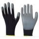 PU Coated Black Nylon Gloves