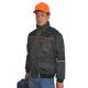 Multi Pocket Winter Work Jackets Tear Resistance With Elasticated Cuffs And Waist