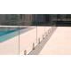 Ocean Blue Annealed Glass Pool Fencing Building  ,  Home decoration glass