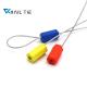 Hexagonal High Security Plastic Cable Seal Coated SS Cable Core 1.8mm X300mm