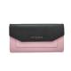 Black Pink Genuine Leather Sa Wallet for Women WA17