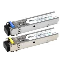 BIDI Sfp Lc Transceiver , BX20 Sm Sfp Module 20Km For Gigabit Ethernet