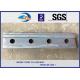 High Tensile Railway Fish Plate For BS80A Steel Rail British Standard BS47-1 Joint Bar 45#