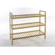 70cm Length Nature Color Capacity 12 Pairs Bamboo Shoe Rack