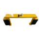 Traffic Yellow Anti Sliding Trailer Wheel Clamp