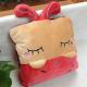 Stuffed Cushion & Decoration for home  cartoon rabit pillow/cushion in red &ligth brown