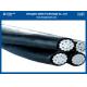 0.6/1KV Power Transmission XLPE PVC Overhead Insulated Cable 4 Core IEC60502-1