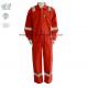 Anti Static Red Lightweight Fr Coveralls With Reflective Trim EN11612