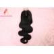 Cuticle Aligned Virgin Brazilian Body Wave Hair 2*6 Transparents Lace