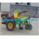 Corn seeder working with walking tractor, 2 rows