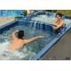 Portable Whirlpool Massage Outdoor Bathtubs, 5 x Seats + 1 x Full Body Lounge + Swim Area