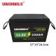 Portable LiFePO4 Lithium Battery Fast Charging 12.8V 200Ah Lifepo4 Battery