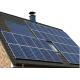 Light Steel Bifacial Solar Panels Rack BIPV Solar System In Roof PV