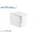 White Modern Wall Mounted Toilet Ceramic Material P Trap Drainage Pattern