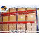 ISO 9001/ 9004 Push Back Pallet Racking Steel Storage Shelving 2 Uprights Frame