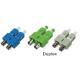 High Reconnectability Fiber Optic Adapter ST Female To SC Male Hybrid Converter Adapter