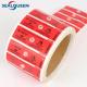 Russia Water Meter Magnetic Security Labels For Security Stickers