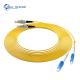 65dB APC Fiber Optic Patch Cord , PVC Simplex And Duplex Fiber Optic Cable