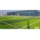 Good Stiffness 45mm Height Football Artificial Turf Multi Directional For Ball Rolling