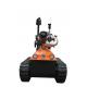 maximum speed: 0-1.6m/s, remote control stepless speed change Quick Deployment Automatic Fire Fighting Robot