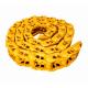 Yellow SD16 Bulldozer Track Link With Heat Treatment High Performance