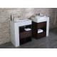 Double Solid Surface Countertops , Marble Vanity Tops Surface Polished