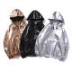 Hip Hop Style B-BOY Mens Reflective Jacket Windbreak Shining Windproof