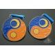 Zinc Alloy Material Metal Award Medals Eight Diagrams With Sun And Moon Logo