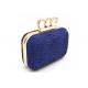 Small Wallet Evening Clutch Bags , Ladies Clutch Handbags Pu Leather Material