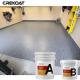 Multi Color Combinations Garage Floor Paint With Flakes Non - Toxic Components