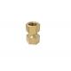 1/2 Inch Brass Swivel Hose Connector Flare Fittings For Copper Pipe
