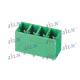 3.81mm Pitch Pcb Terminal Block Connector , Durable Pluggable Terminal Block