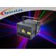 3 Watt RGB Full Color Laser Projector Graphic / Animation / Logo Show With ILDA Control