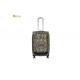 Printing Aluminum Trolley 300D Polyester Soft Sided Luggage