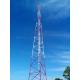 3 Leggs Tubular Q235 Steel Transmission Tower forTelecommunication