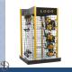 Tooling Wall grid display / metal display stand / Tooling display rack with casters / Tooling display stand